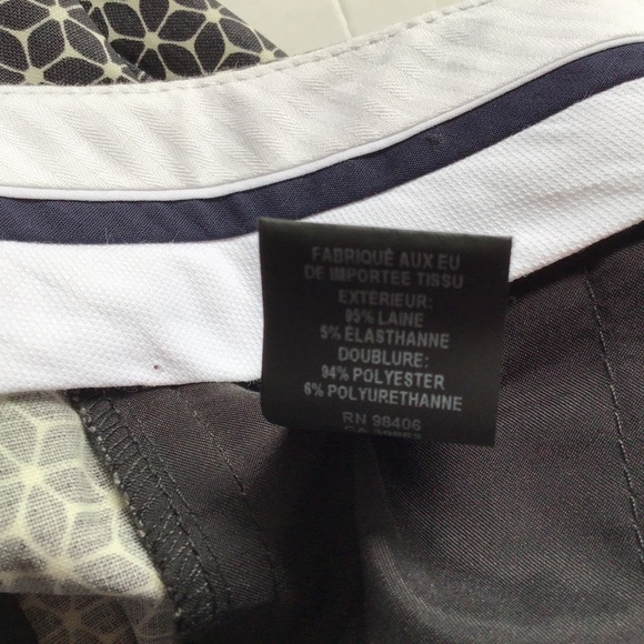 THEORY SLIM CROP DRESS PANTS SIZE 4 - Picture 7 of 10